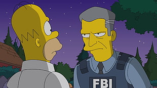 The Simpson's TV still, The Simpsons, Homer Simpson
