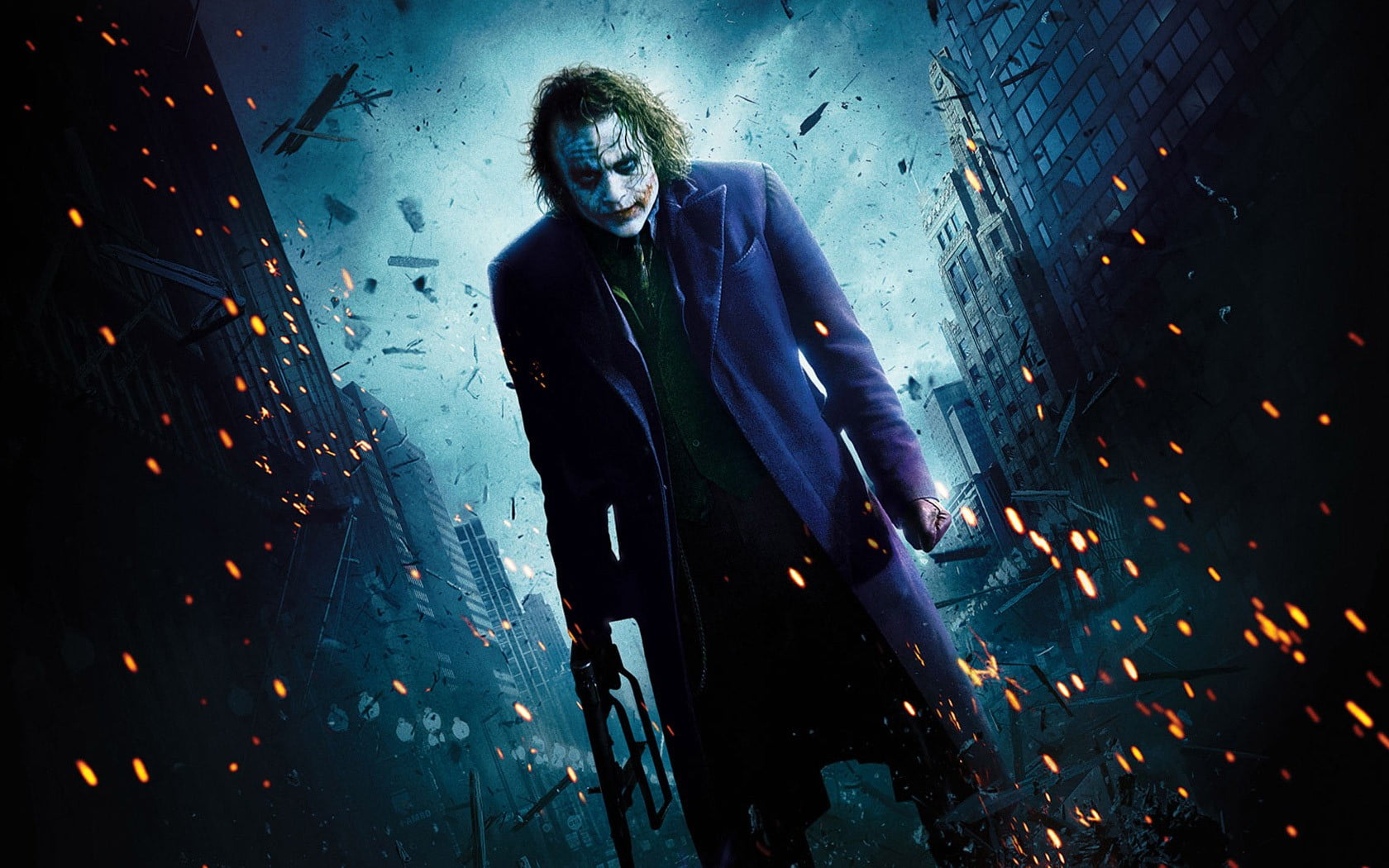 The Joker Heath Ledger, Batman, The Dark Knight, Joker