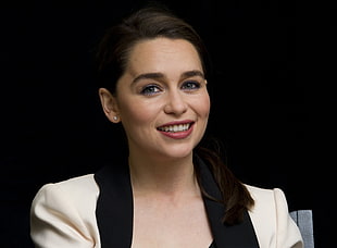 Emilia Clark smiling