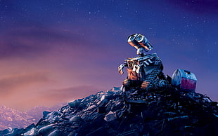 Disney Wall-E digital wallpaper