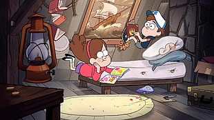 animated cartoon program, Gravity Falls