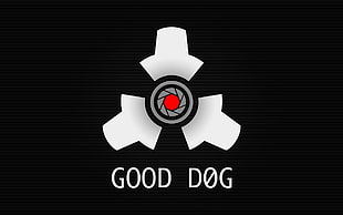black and gray logo, video games, Half-Life 2