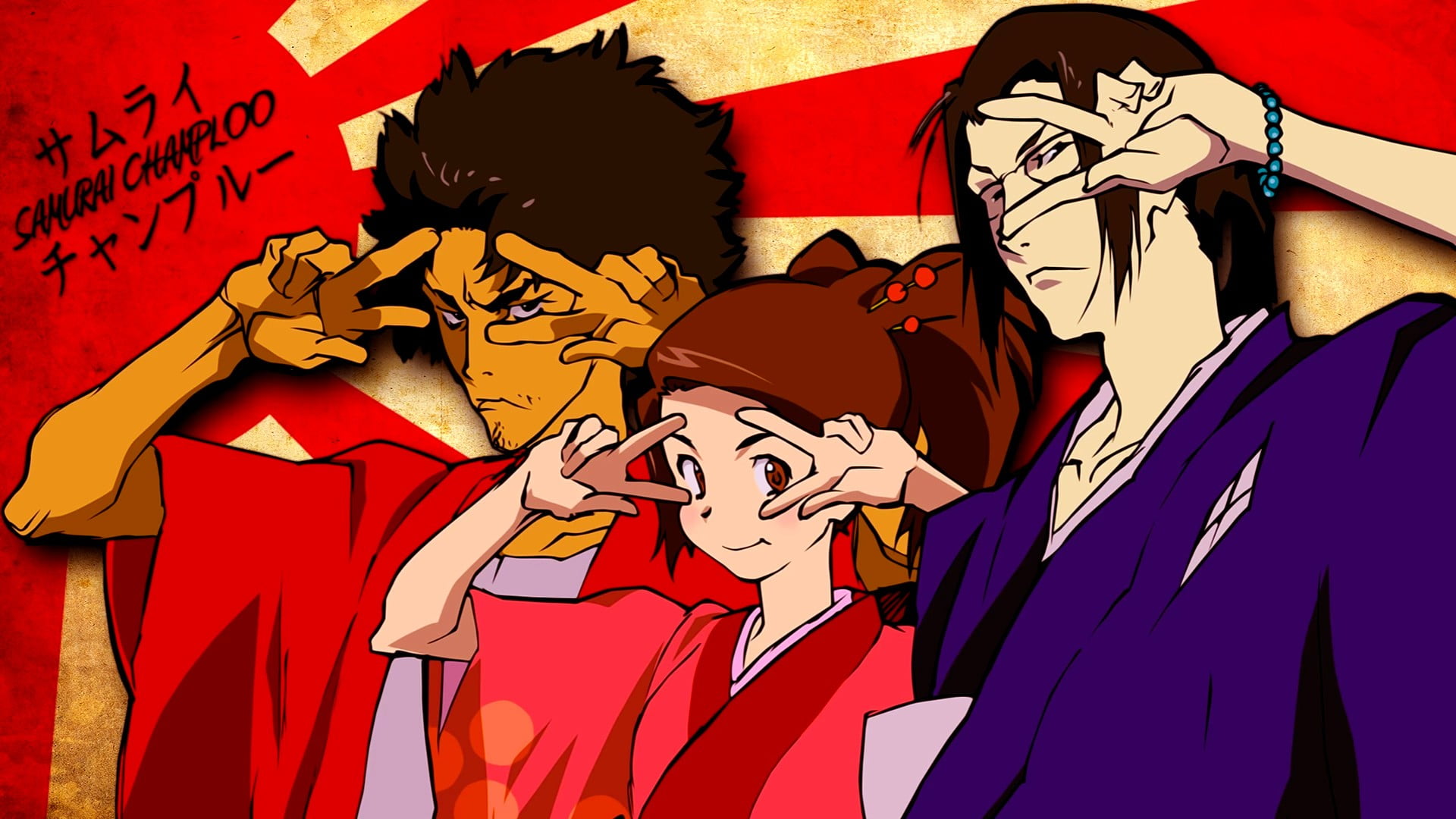 Samurai Champloo, Samurai Champloo, Jin (Samurai Champloo), Mugen, Fuu