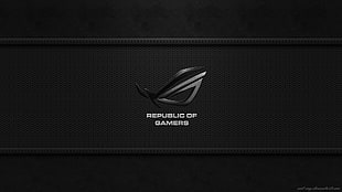 Republic of Gamers logo, Republic of Gamers HD wallpaper