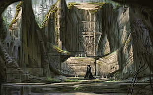 video game digital wallpaper, The Elder Scrolls V: Skyrim, artwork, video games