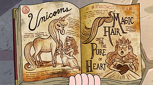 Unicrons book illustration, Gravity Falls, unicorns