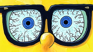 Spongebob face HD wallpaper