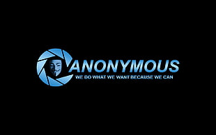 black background anonymous text overlay, Anonymous, artwork HD wallpaper