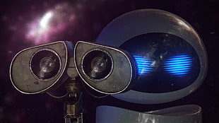 Wall-E and Eve photo HD wallpaper