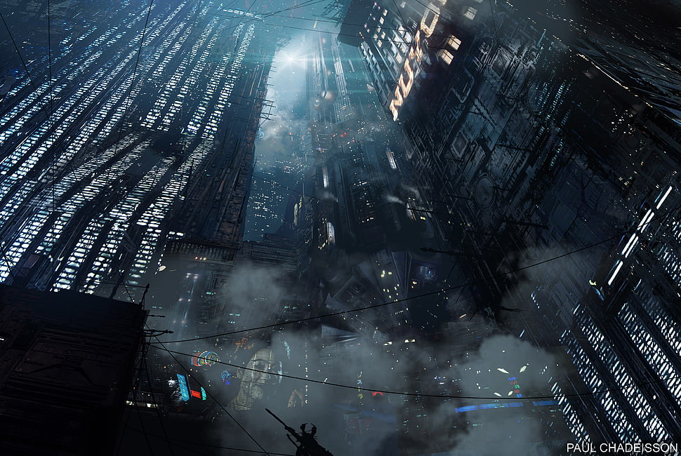 high rise buildings, Blade Runner 2049, movies HD wallpaper