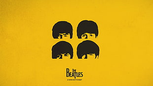 The Beatles poster, The Beatles, minimalism