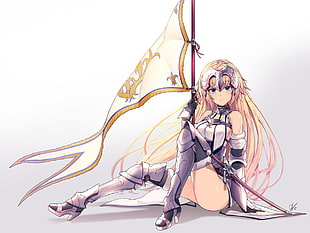 girl with sword Anime character