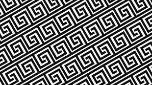 pattern, tile, monochrome HD wallpaper