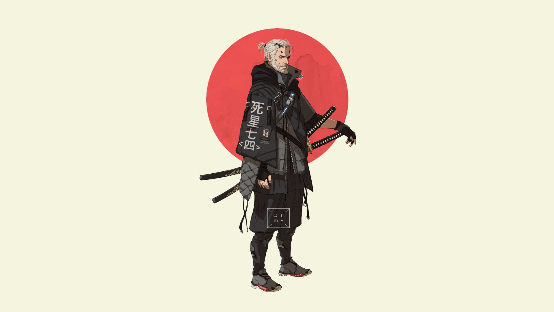 ninja with two swords