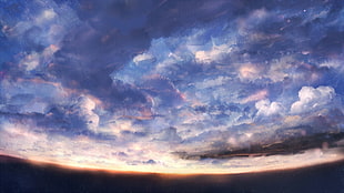 blue sky, sky HD wallpaper