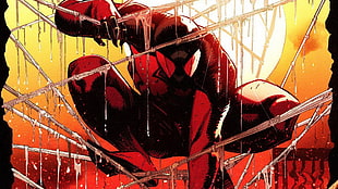 Spider-Man illustration, comics, Spider-Man, Scarlet Spider, Kaine Parker