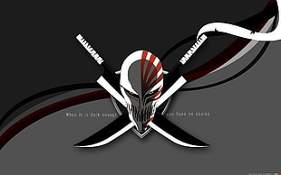 Bleach Ichigo Kurosaki Mask graphic art HD wallpaper