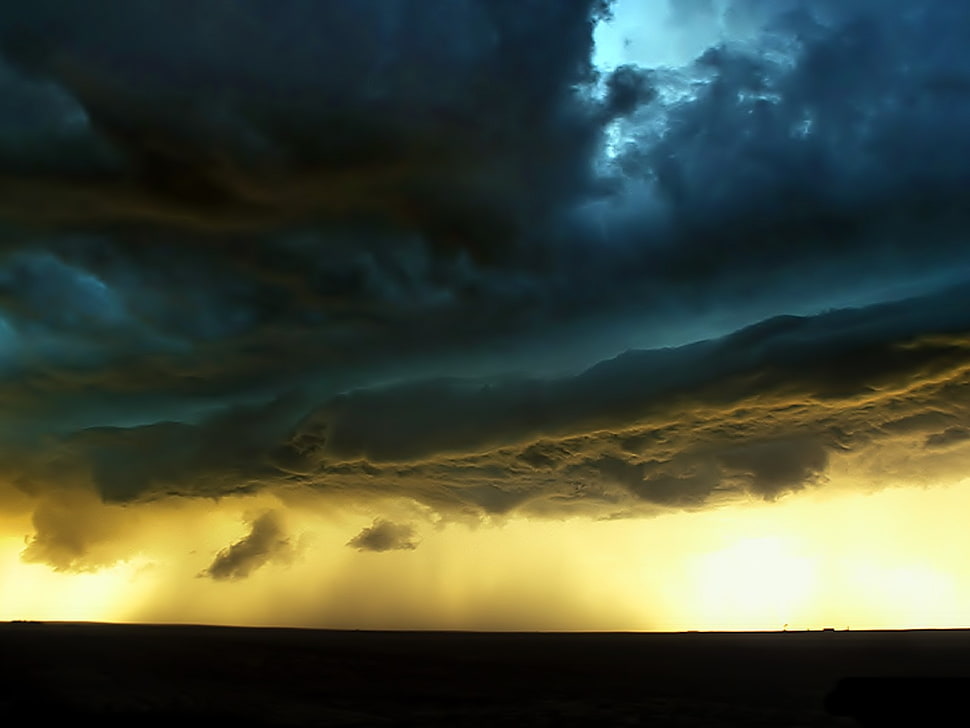 Clouds,  Volume,  Hurricane HD wallpaper