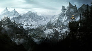 mountain alps, PC gaming, PC Master  Race HD wallpaper