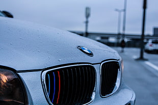 white BMW E-Series HD wallpaper