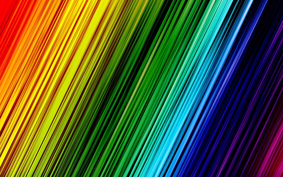 multicolored computer wallpaper HD wallpaper