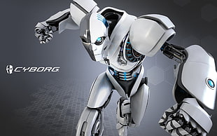 Cyborg robot wallpaper, cyborg HD wallpaper