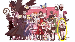 anime digital poster, Fate Series, Fate/kaleid liner Prisma Illya, Illyasviel von Einzbern, Miyu Edelfelt