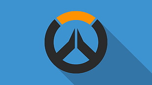 Overwatch logo, video games, Overwatch, logo HD wallpaper
