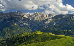 landscape photo of mountain, nature, landscape, mountains HD wallpaper