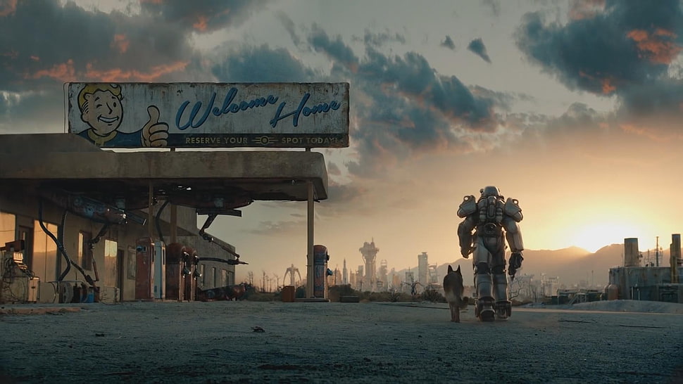 Fallout game application screenshot, Fallout, Fallout 4, Bethesda Softworks HD wallpaper