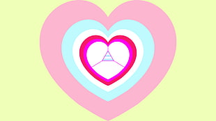 pink heart illustration, ME! ME! ME!, TeddyLoid, heart, panties HD wallpaper