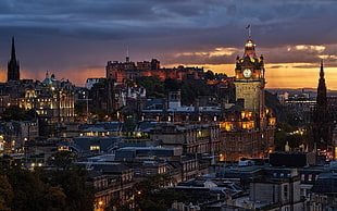 city buildings, Edinburgh, Scotland, city, architecture