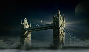 London Bridge during nighttime