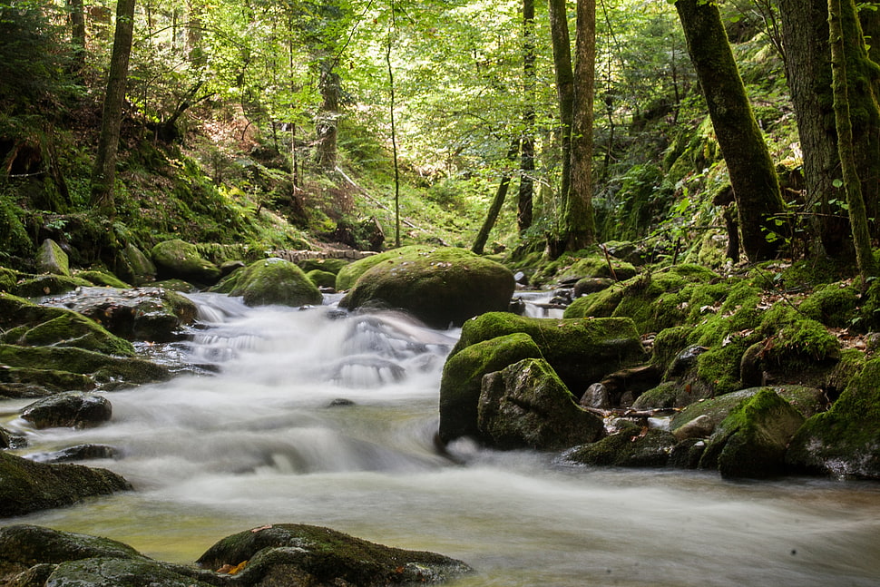 water falls HD wallpaper