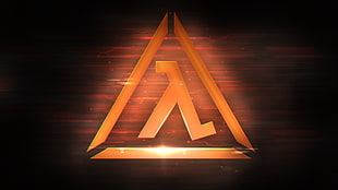 Half-Life logo, video games, Half-Life, Half-Life 2, lambda HD wallpaper