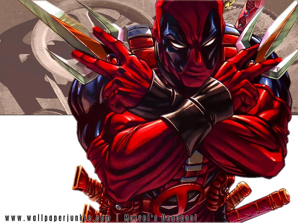 Deadpool digital wallpaper, Deadpool HD wallpaper