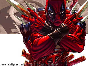 Deadpool digital wallpaper, Deadpool