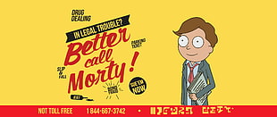 Better call Morty movie clip screengrab