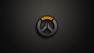 Overwatch logo, Overwatch, video games, artwork, digital art