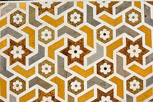 yellow and white area rug HD wallpaper