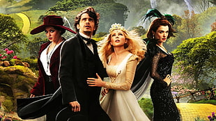 movie digital wallpaper, Oz the Great and Powerful, Mila Kunis, James Franco, Michelle Williams HD wallpaper