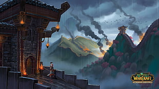 World of Warcraft loading screen,  World of Warcraft, World of Warcraft: Mists of Pandaria HD wallpaper
