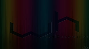 Wallhaven logo, wallhaven, colorful, logo HD wallpaper