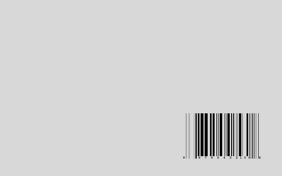 barcode, minimalism, barcode HD wallpaper