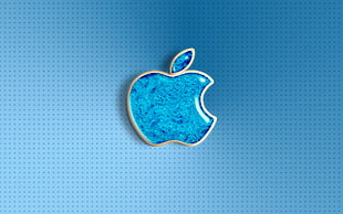 blue Apple Logo