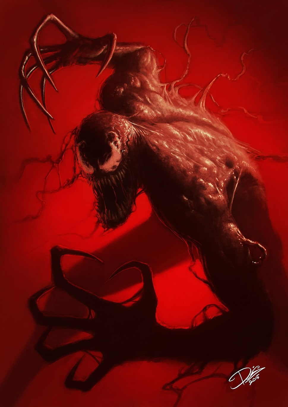 Carnage digital wallpepr, Carnage HD wallpaper