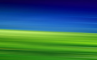 blue and green shade illustration HD wallpaper