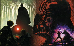 Star Wars Darth Vader wallpaper, Star Wars, science fiction, artwork, Darth Vader HD wallpaper