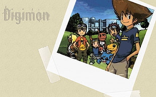 Digimon characters wallpaper, Digimon Adventure, Digimon, Taichi Yagami, Argumon HD wallpaper