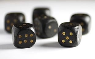 black dice lot HD wallpaper